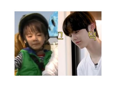 류진의 둘째 아들 찬호 BTS 뷔 닮은꼴로 화제
