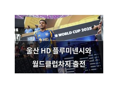 울산 HD 플루미넨시와 월드클럽차지 출전